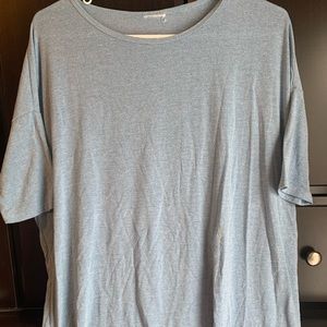 Lularoe Irma shirt XS, light blue